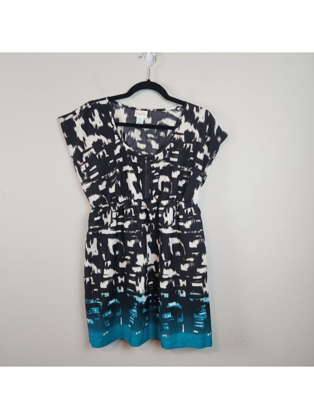 Motherhood Maternity tunic / blouse short sleeve lightweight Sz S